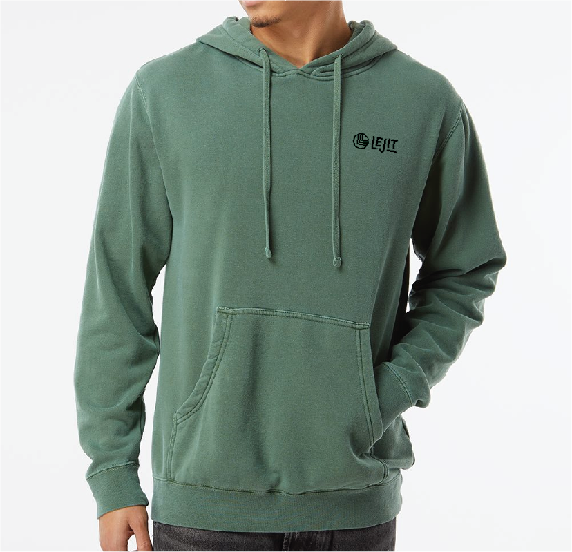 Lejit Midweight Green Classic Hoodie
