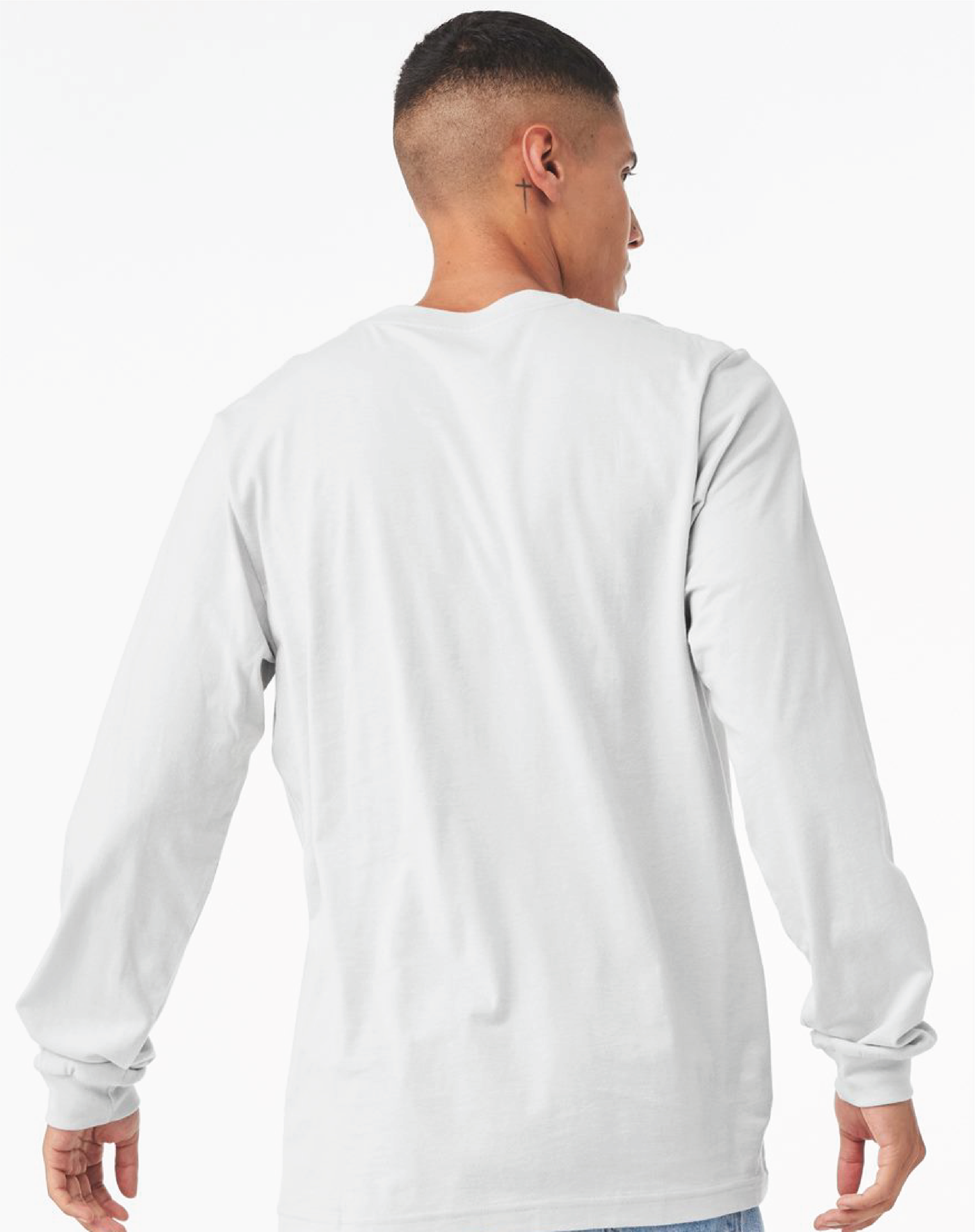 Lejit Light Weight White Classic Long Sleeve - Run 1